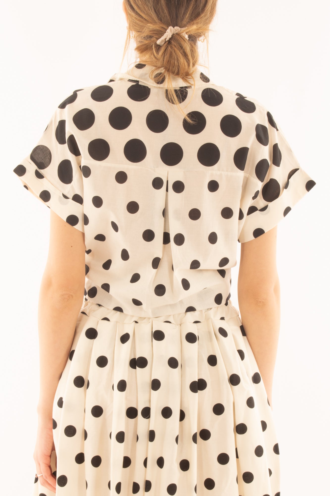 Camicia a pois da Donna Metoo - Burro