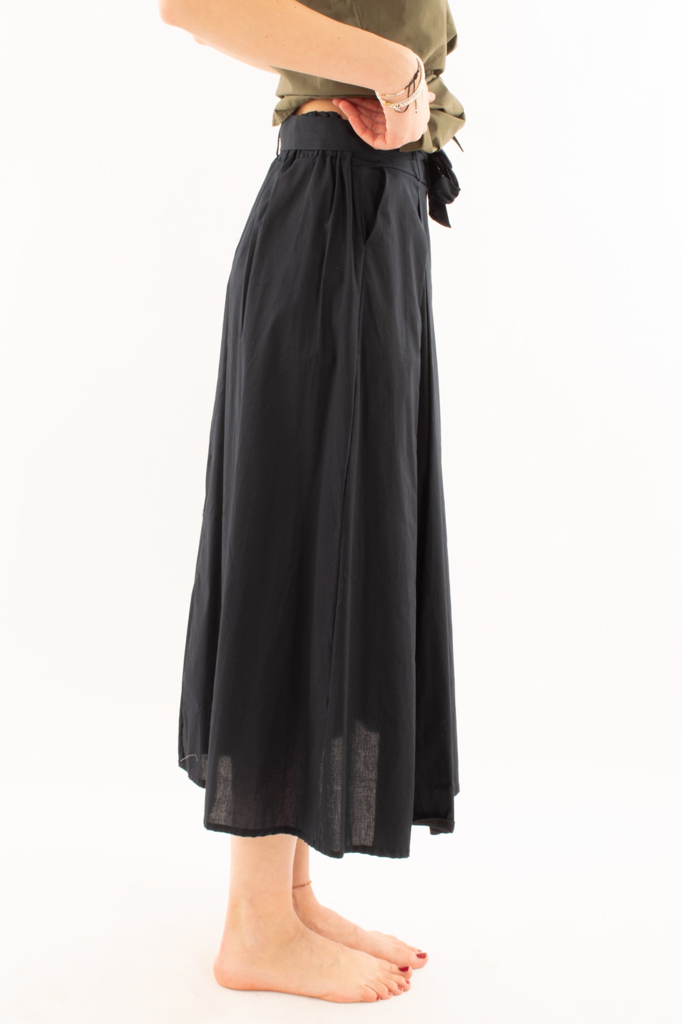 Gonna lunga svasata da Donna Metoo Blu