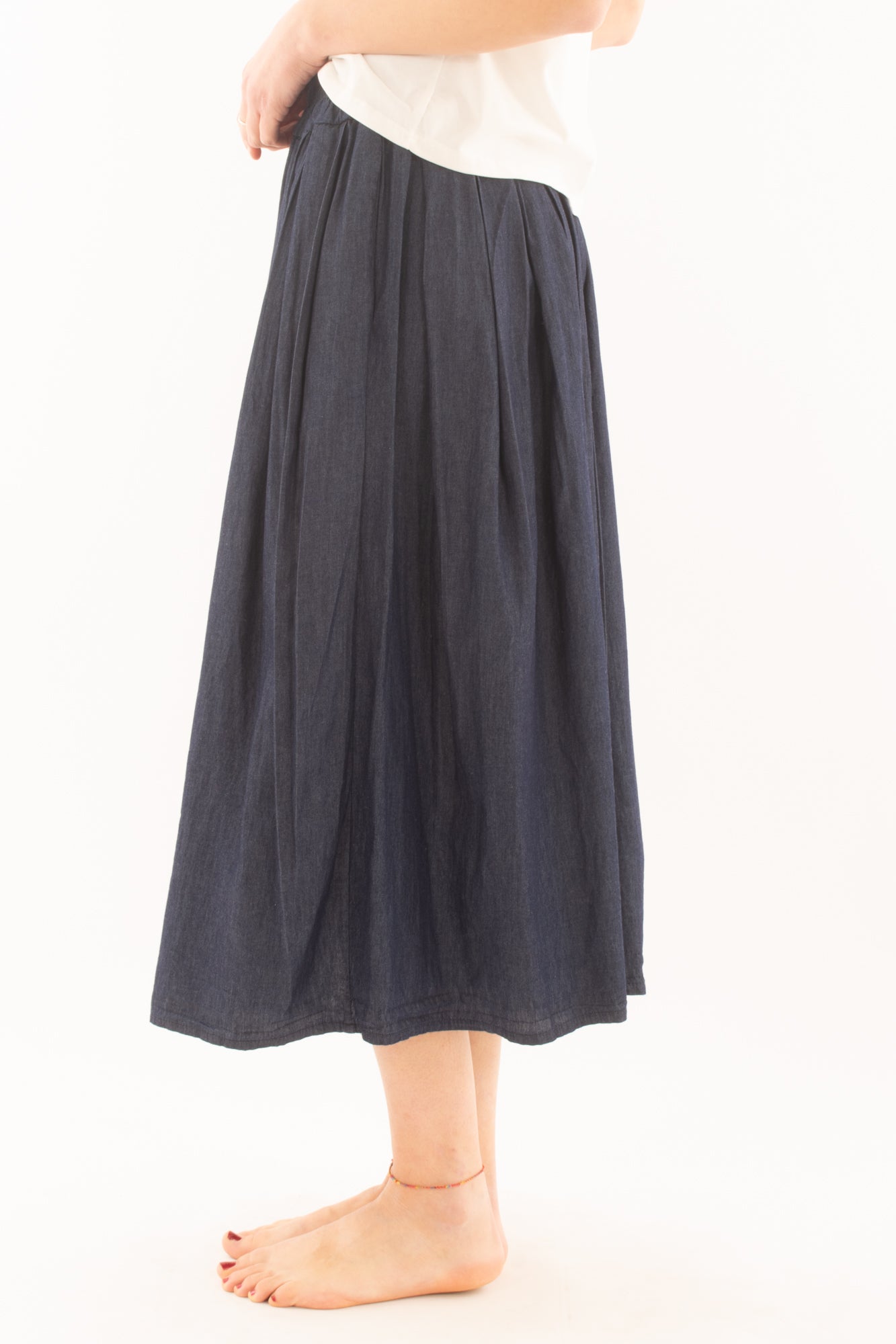 Gonna lunga svasata di jeans da Donna - Metoo