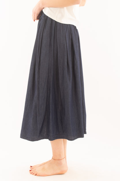 Gonna lunga svasata di jeans da Donna - Metoo