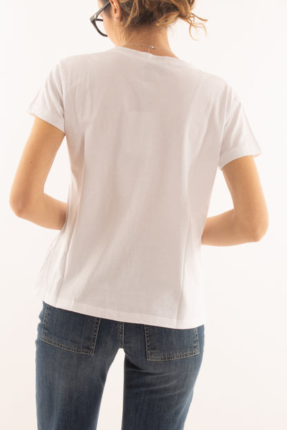 T-shirt topolina da Donna Motel - Oro