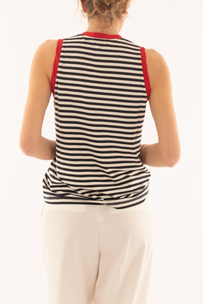 Maglia rigata da Donna Motel - Blu