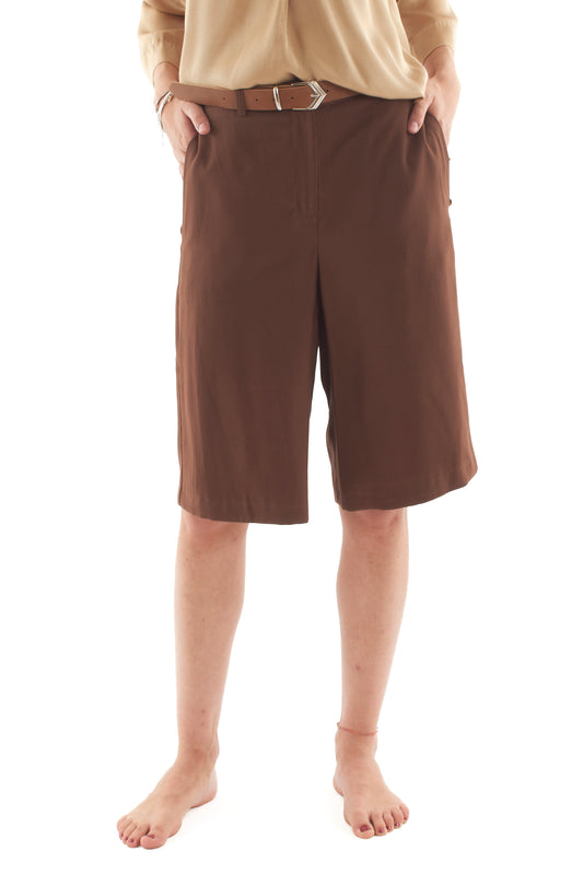 Pantalone al ginocchio da Donna Motel - Nero