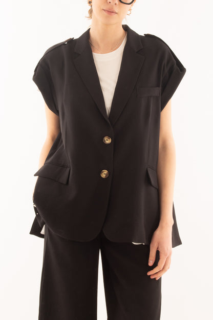 Giacca senza manica da Donna Motel - Nero