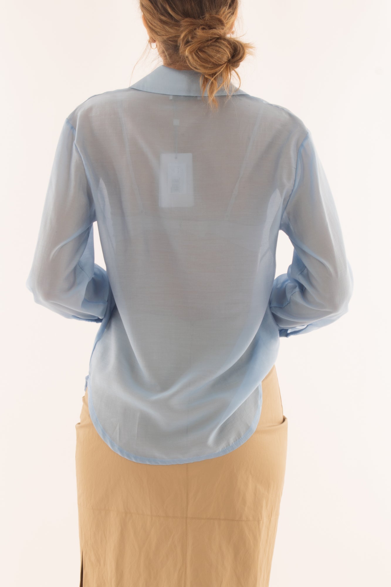 Camicia over da Donna Motel - Azzurro