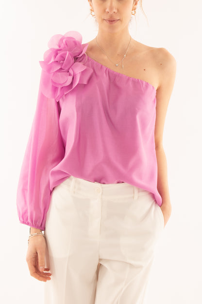 Maglia monospalla da Donna Motel - Azalea