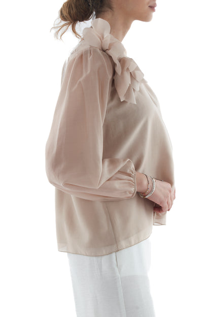Maglia monospalla da Donna Motel - Beige