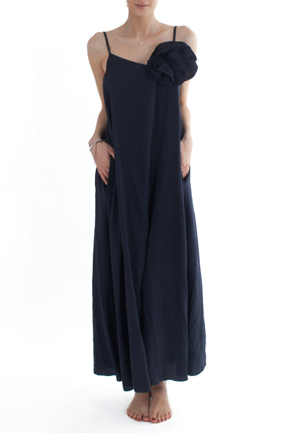 Abito lungo da Donna Motel - Blu