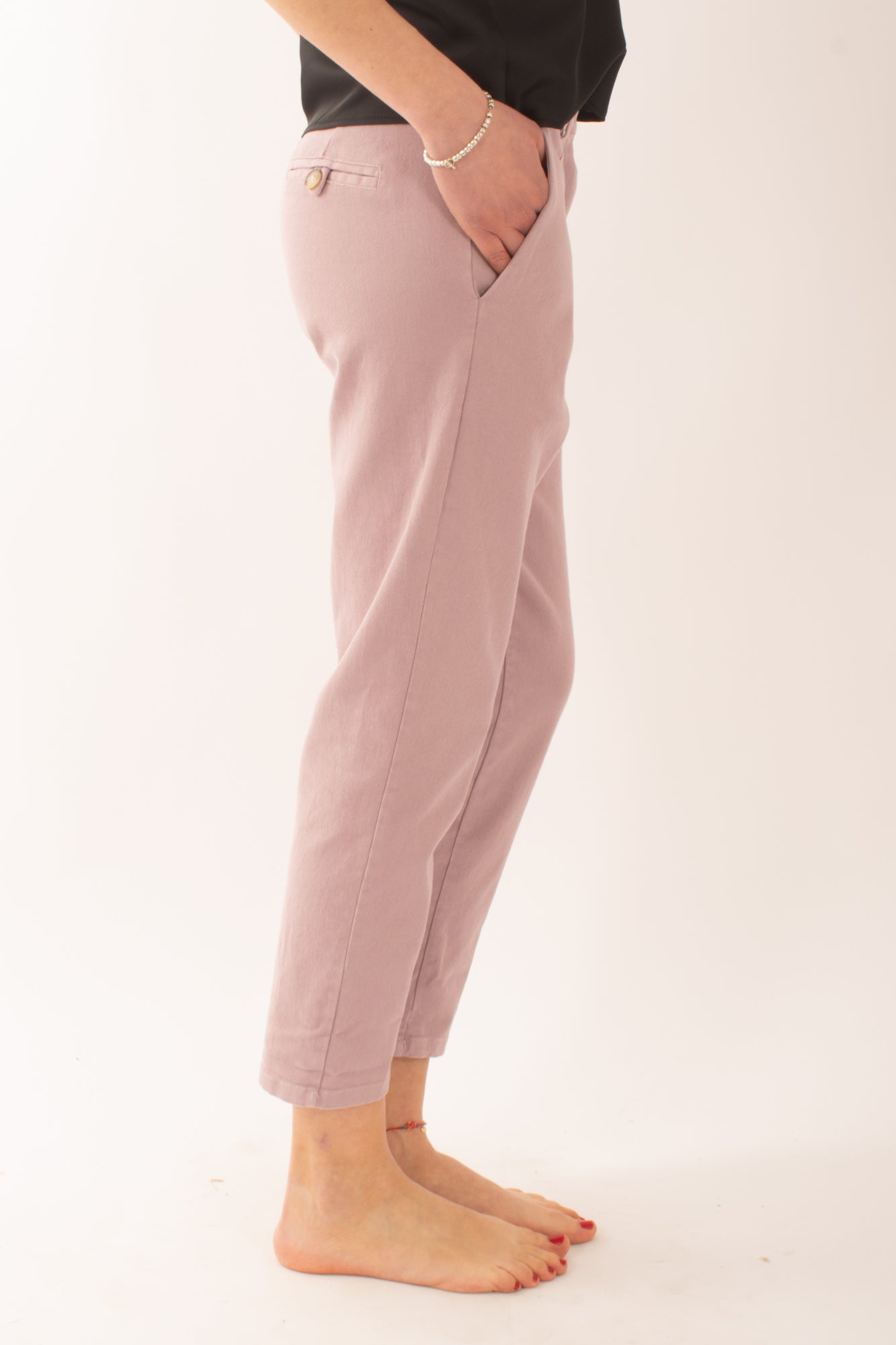 Pantalone carrot da Donna Motel - Lavanda