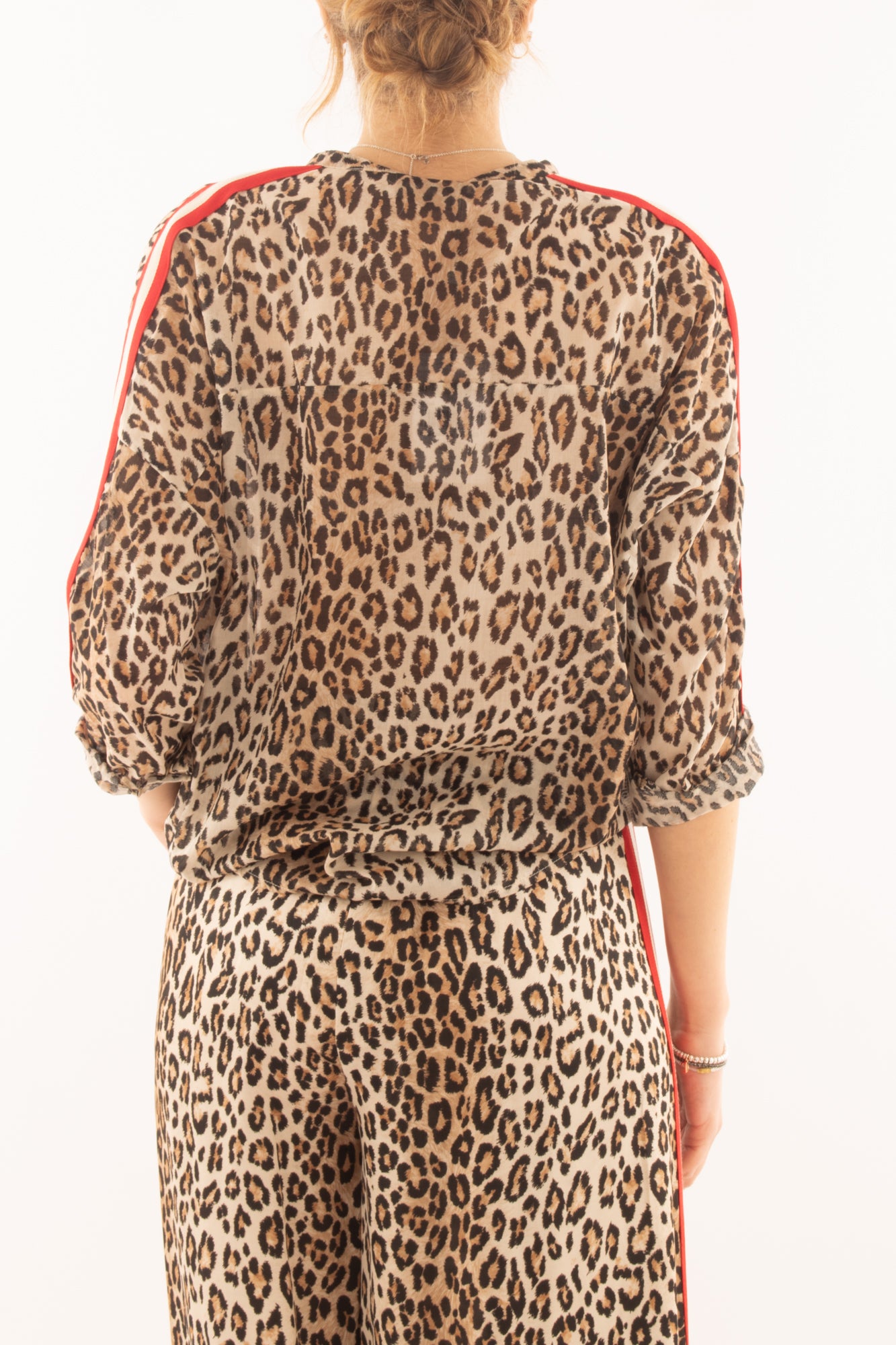 Camicia maculata da Donna Motel - Sabbia