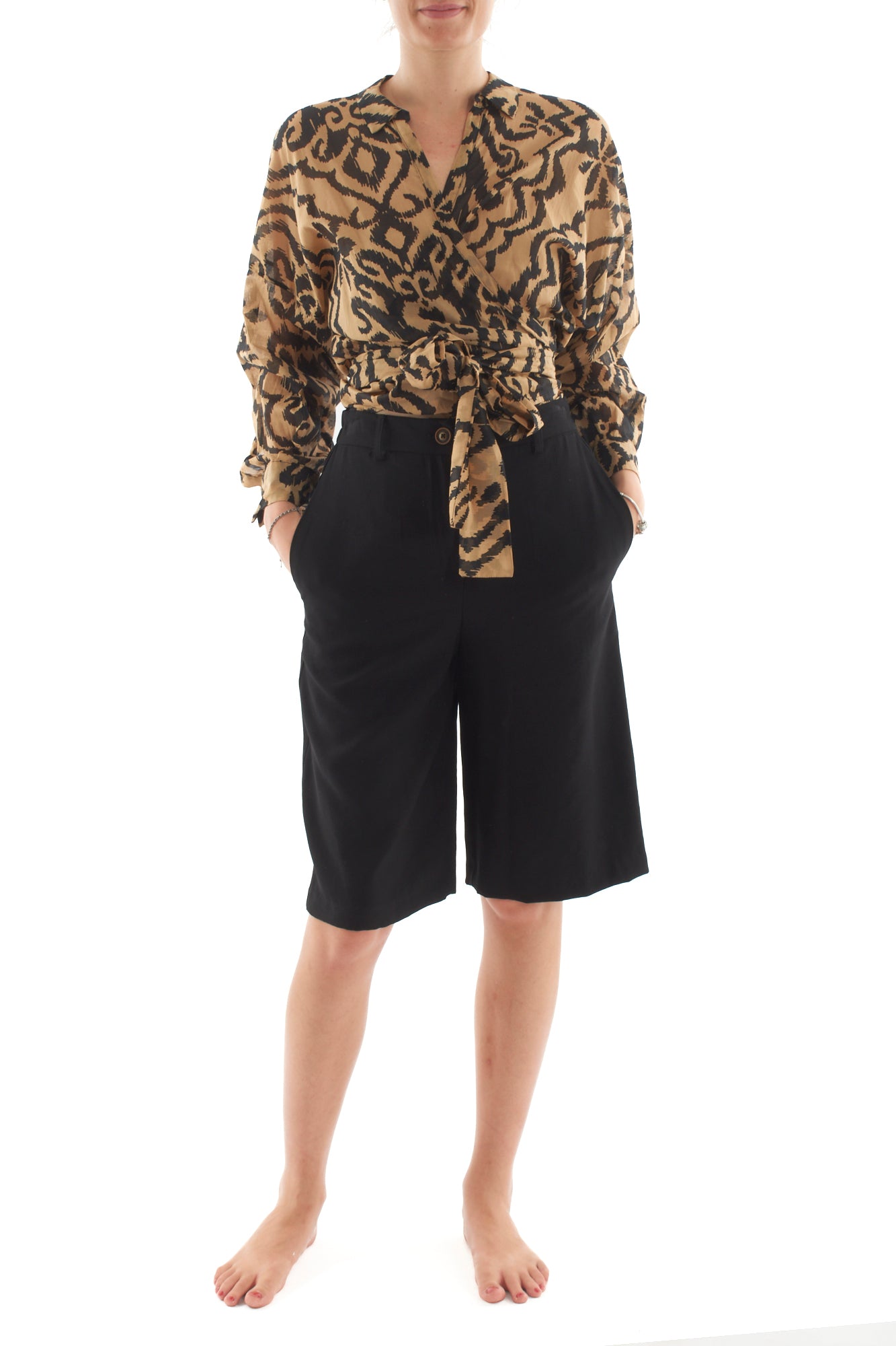 camicia fantasia etnica da Donna Motel