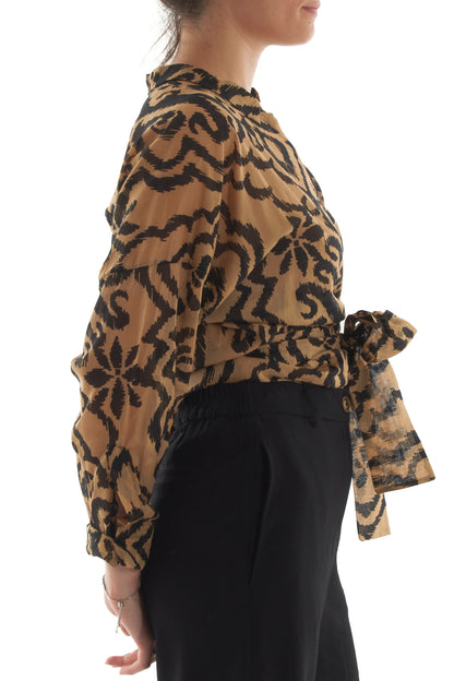 camicia fantasia etnica da Donna Motel