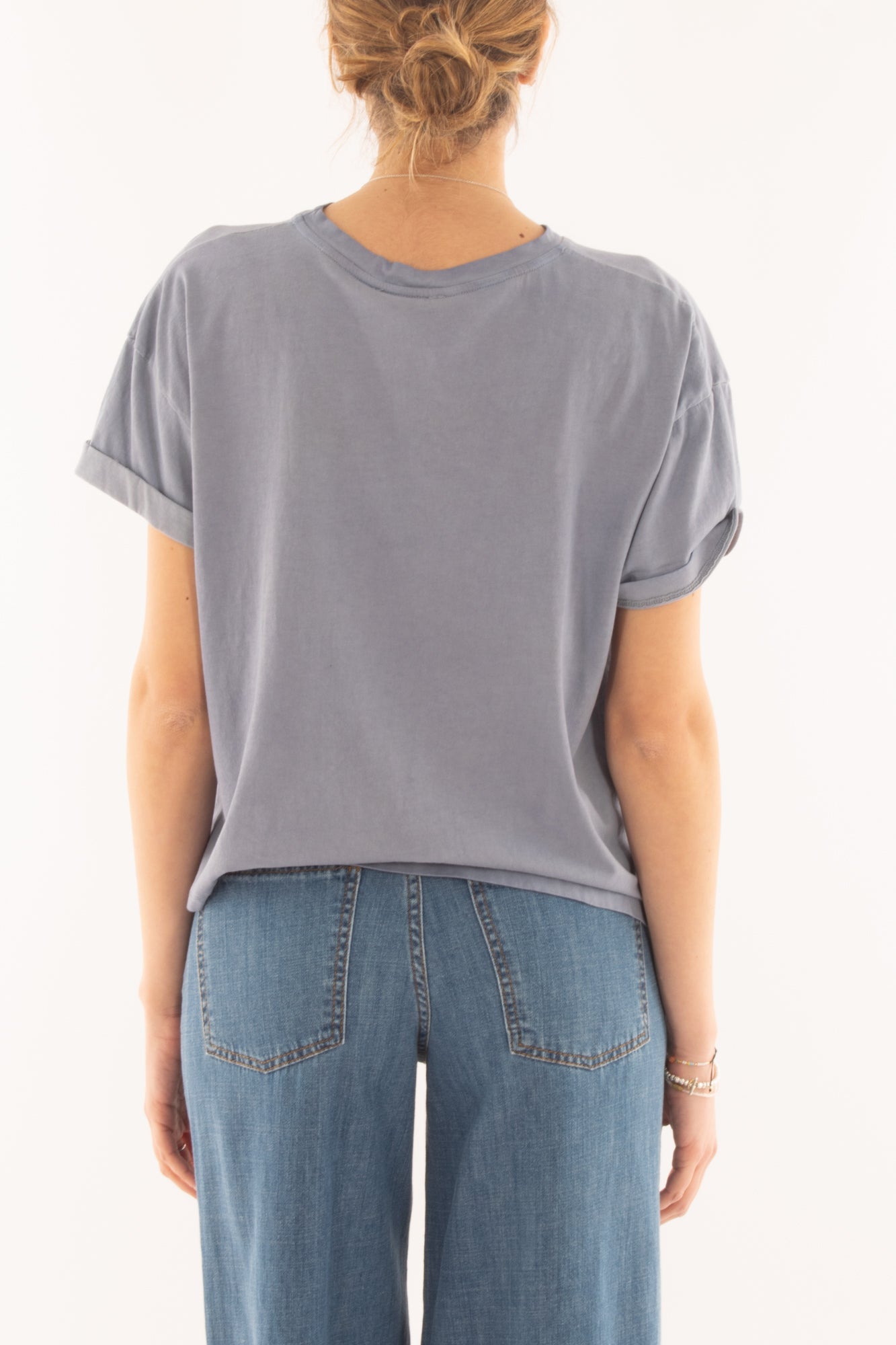 T-shirt con fiore da Donna Motel - Jeans