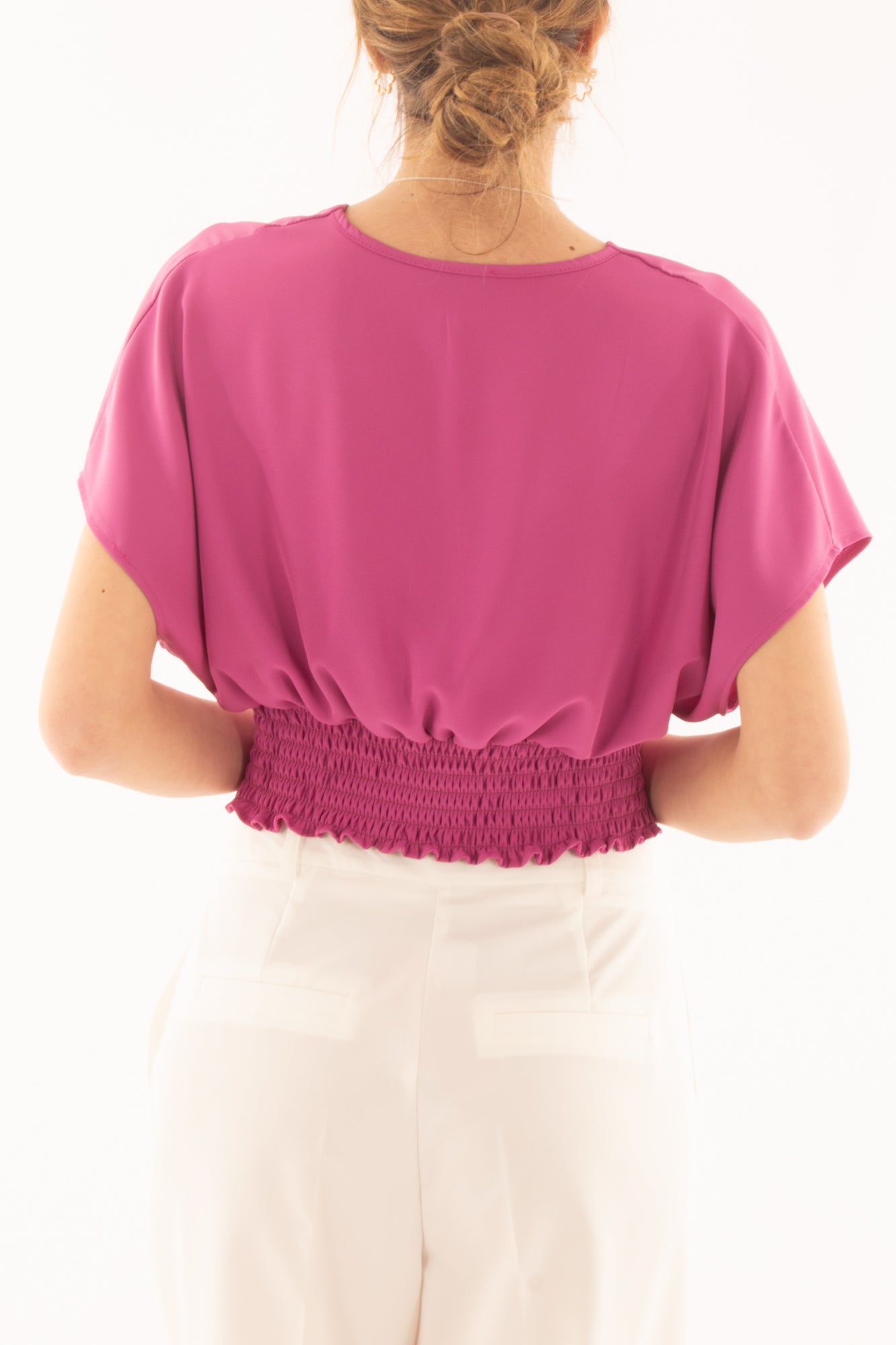 Maglia corta da Donna Saiph - Malva