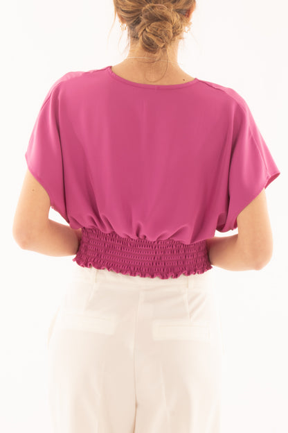 Maglia corta da Donna Saiph - Malva