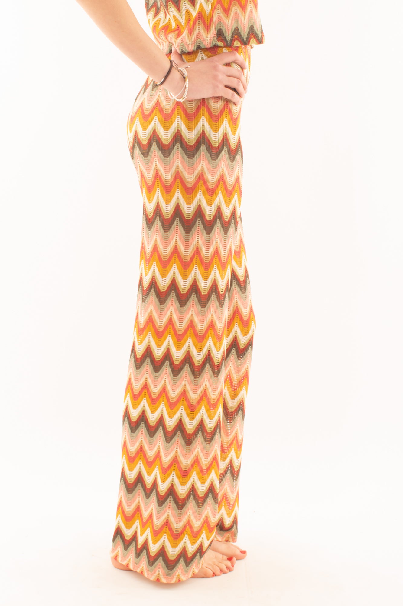 SAIPH Pantalone multicolor da Donna Saiph - Arancione Arancio