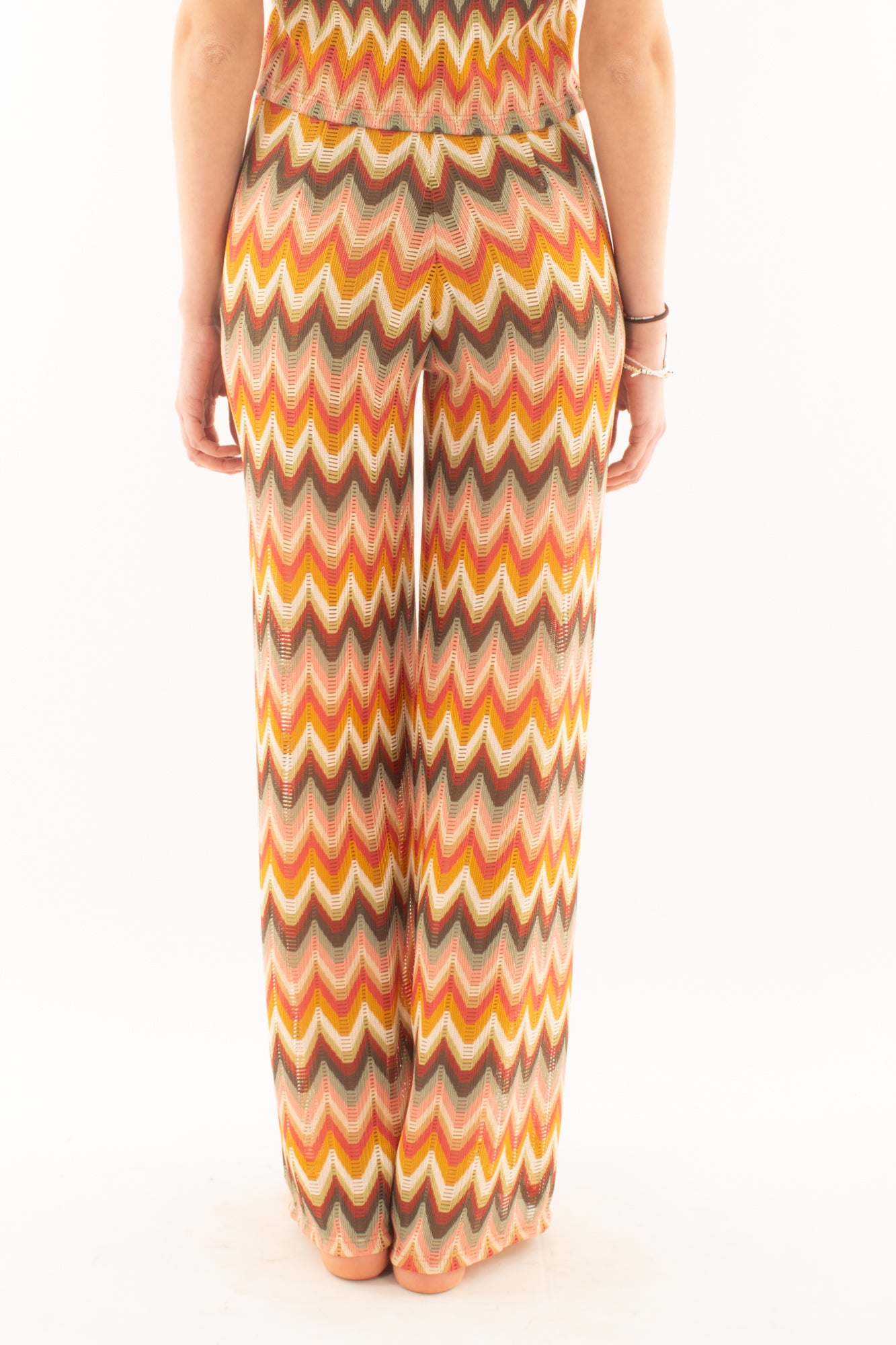 Pantalone multicolor da Donna Saiph - Arancione