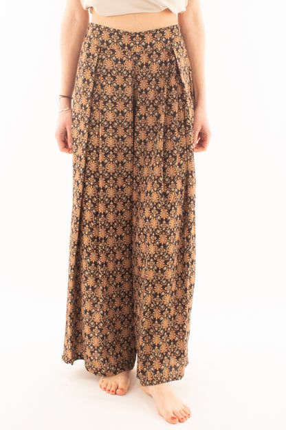 Pantalone a palazzo da Donna Saiph - Nero