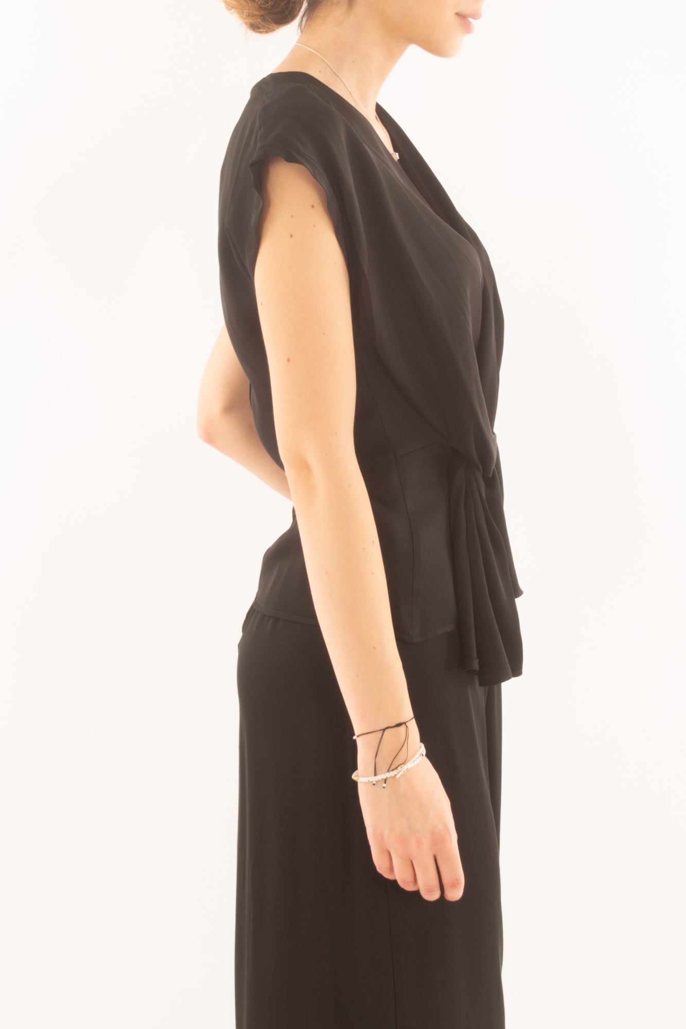 Maglia con nodo da Donna Saiph - Nero