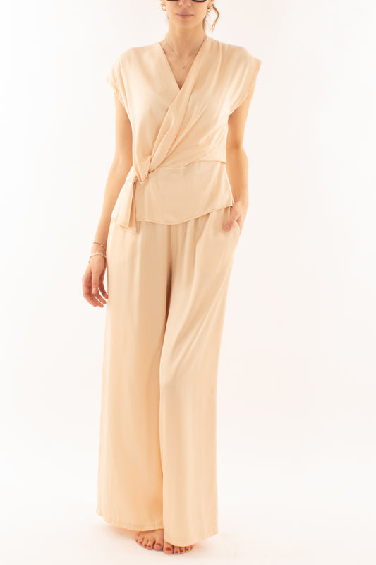 Maglia con nodo da Donna Saiph - Pesca