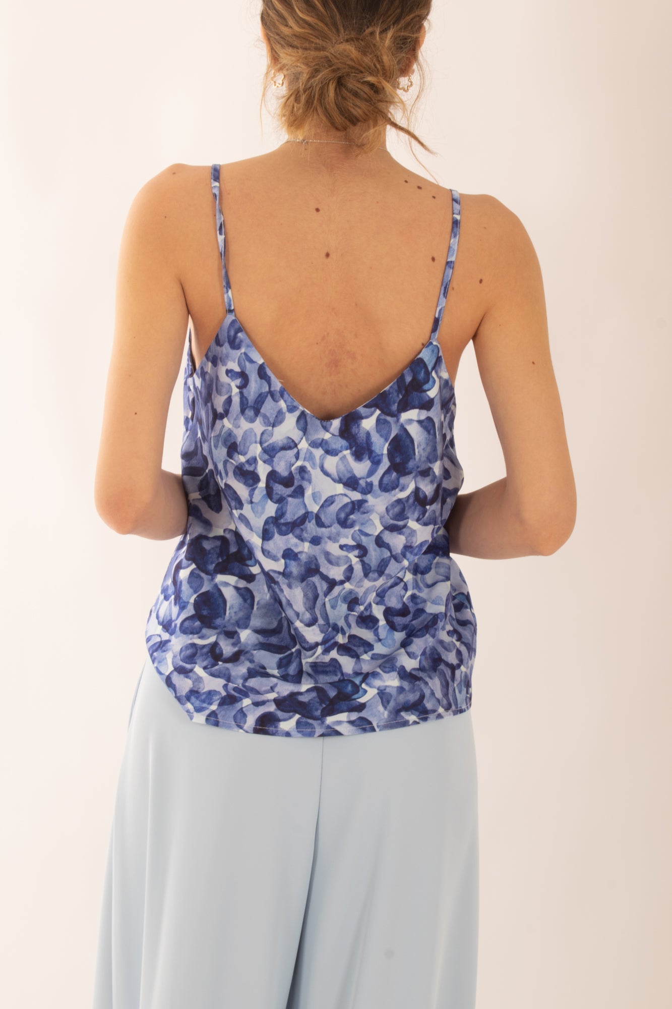 Canottiera fantasia da Donna Saiph - Viola