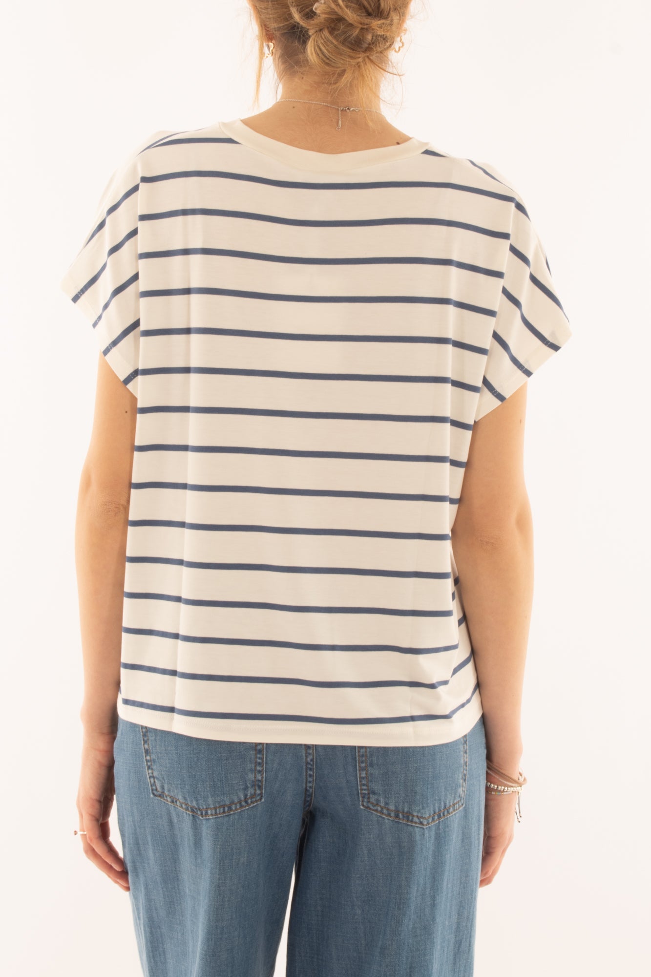 SUSY MIX T-shirt rigata da Donna Susy mix - Jeans Jeans