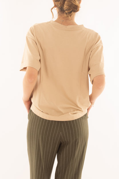 T-shirt over da Donna Susy mix - Avorio