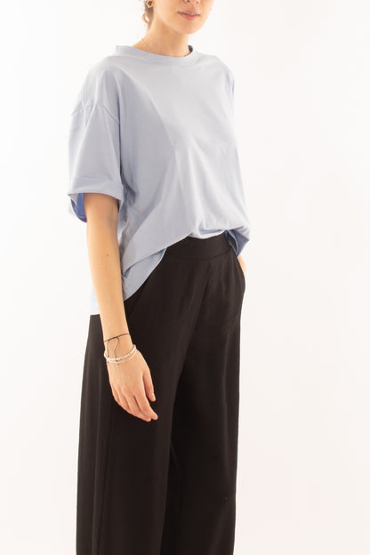 T-shirt over da Donna Susy mix - Celeste