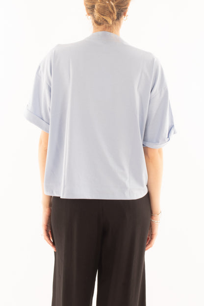 T-shirt over da Donna Susy mix - Celeste