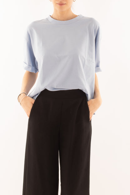 T-shirt over da Donna Susy mix - Celeste