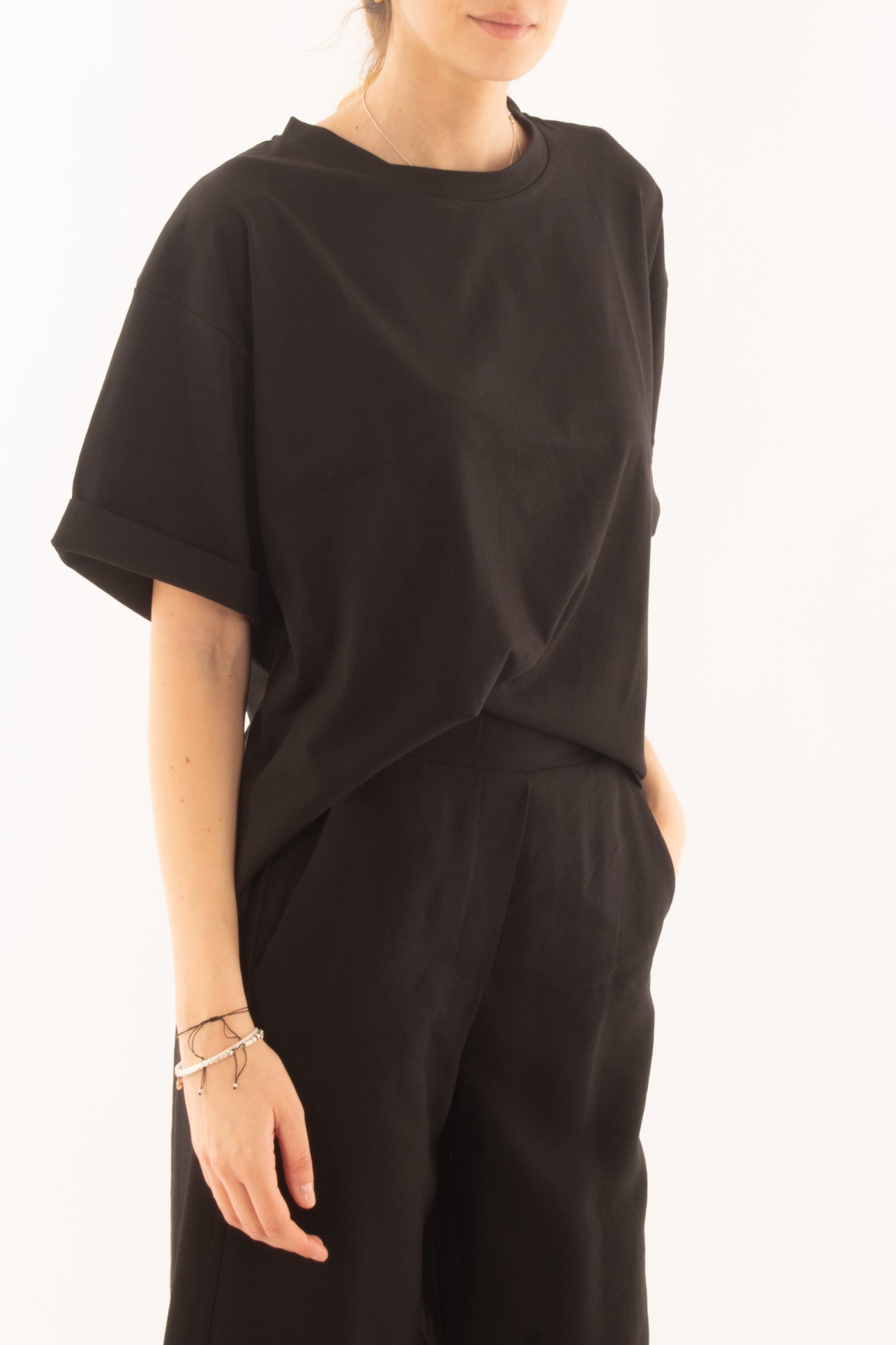 SUSY MIX T-shirt over da Donna Susy mix - Nero Nero