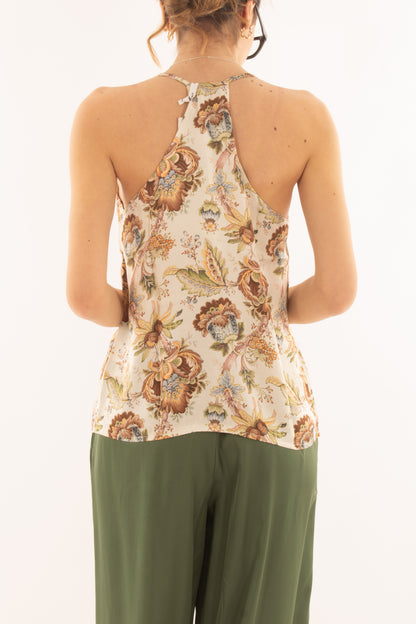 Canottiera all'americana da Donna Susy mix - Moro