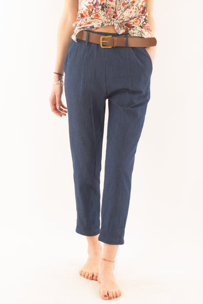 SUSY MIX Pantalone alla caviglia da Donna Susy mix - Blu Blu