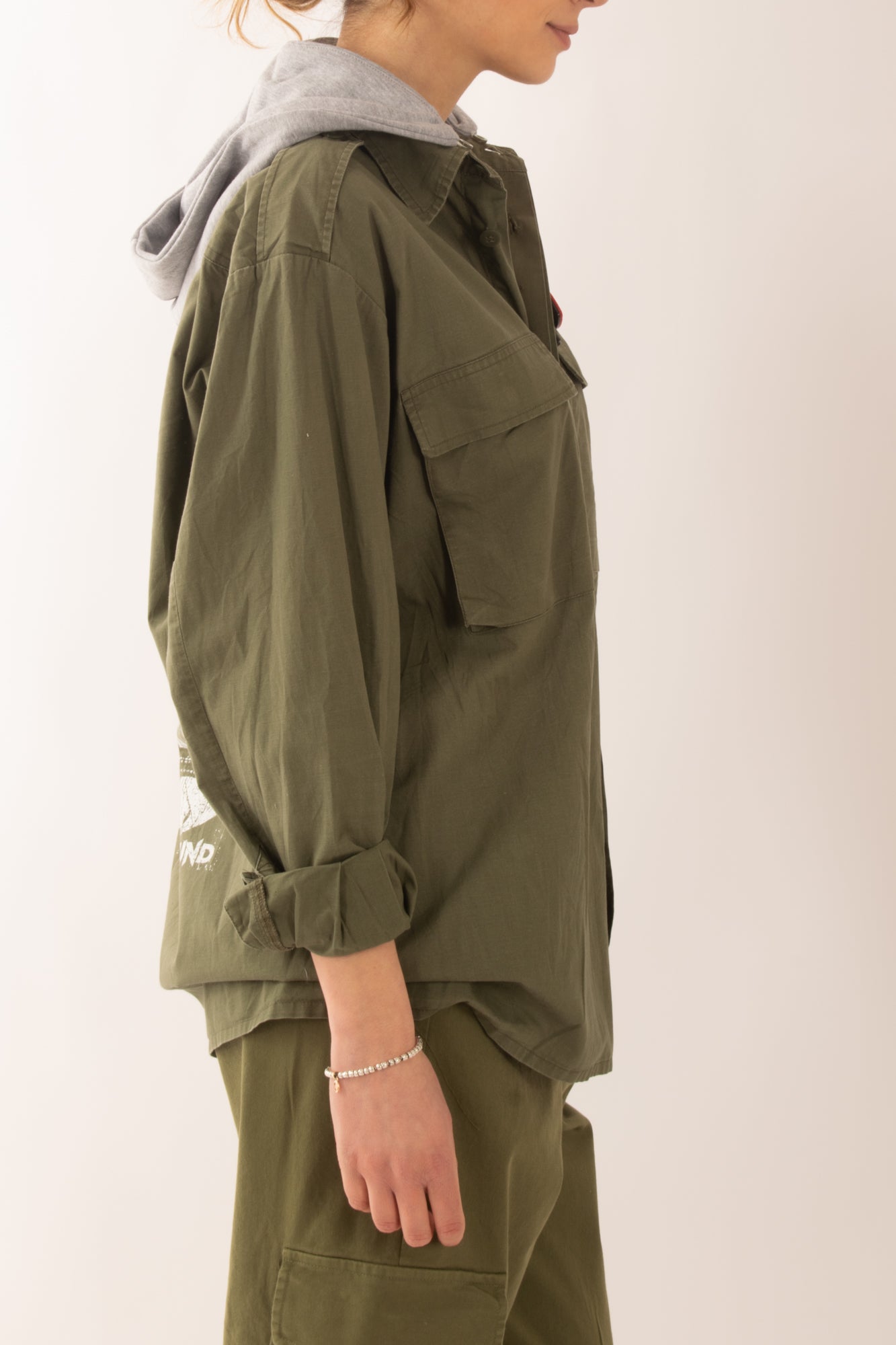 Camicione con stampa da Donna Susy Mix - Verde