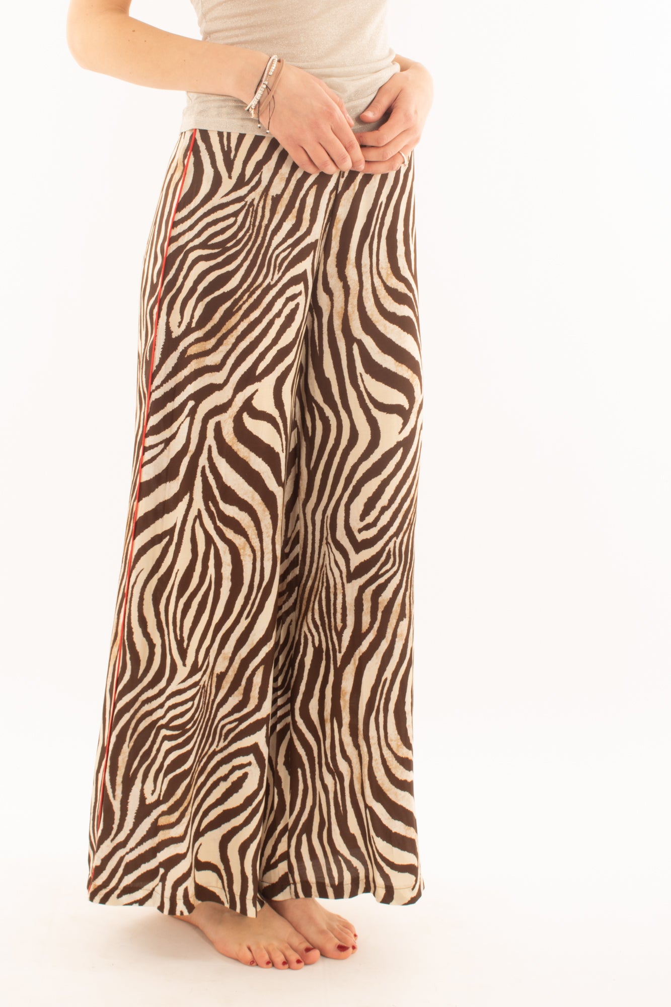 SUSY MIX Pantalone in viscosa leopardato da Donna Susy mix - Moro Moro