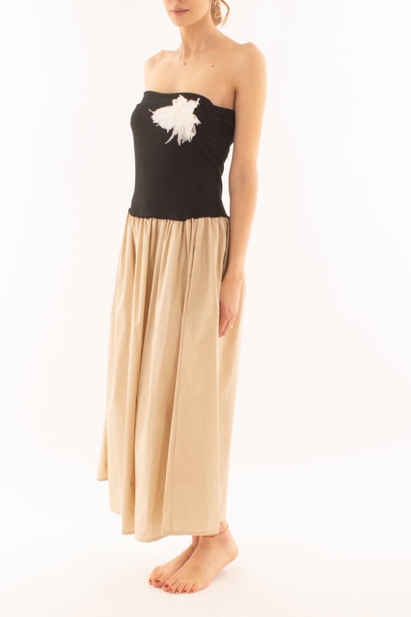 Abito a fascia da Donna Susy mix - Nero