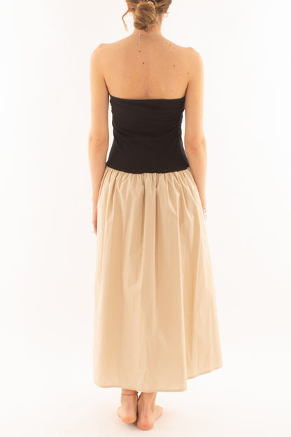 Abito a fascia da Donna Susy mix - Nero