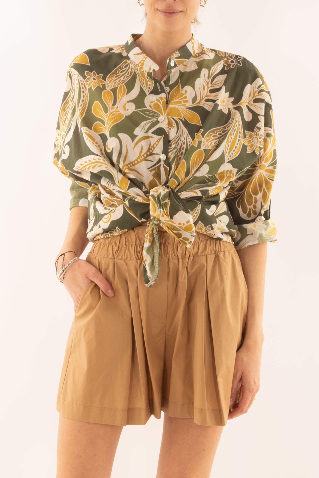 Camicia fantasia da Donna Susy mix - Verde