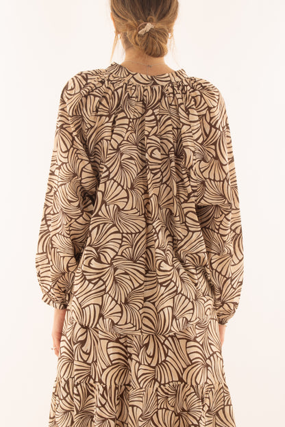 Camicia over fantasia da Donna Susy mix -Caffè