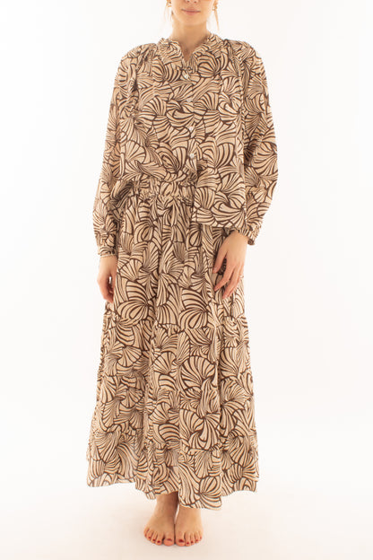 Camicia over fantasia da Donna Susy mix -Caffè