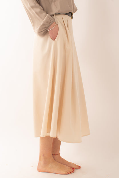 Gonna lunga a ruota da Donna Susy mix - Burro