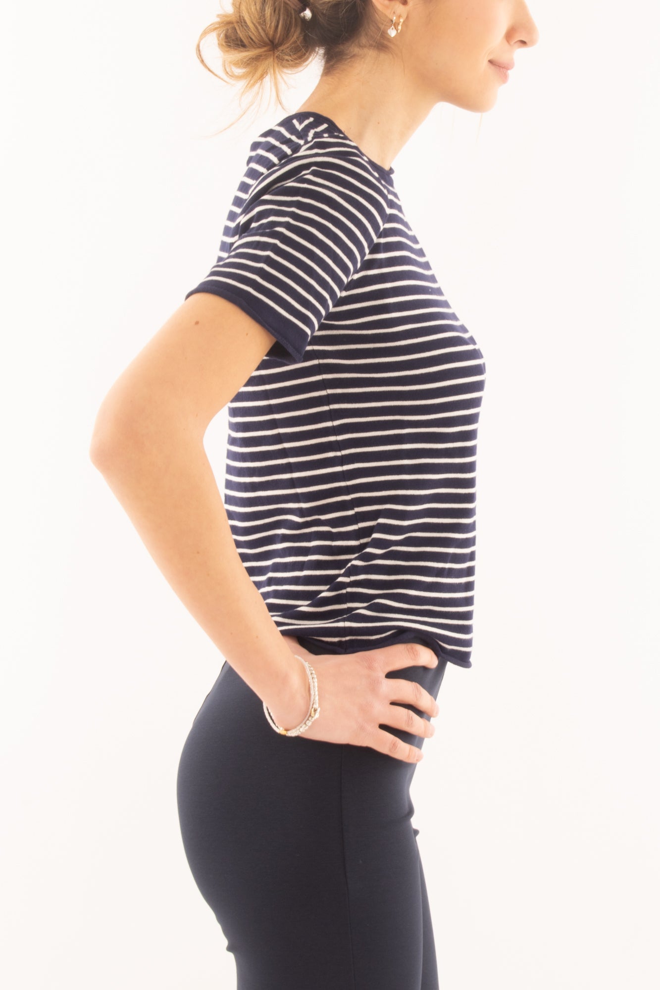 Maglia rigata da Donna Susy mix - Blu