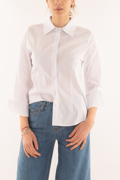 Camicia base da Donna Susy mix - Bianco