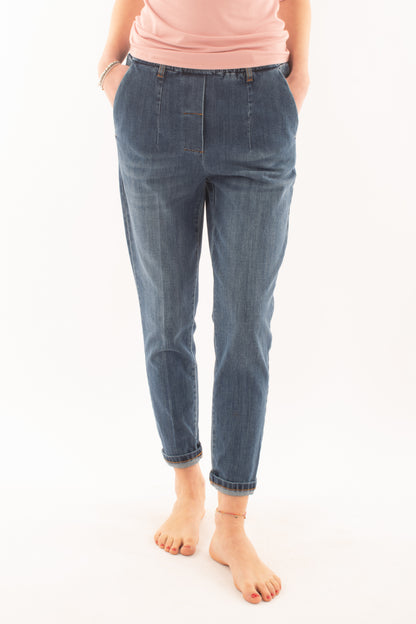 Jeans con risvolto da Donna Susy mix - Jeans