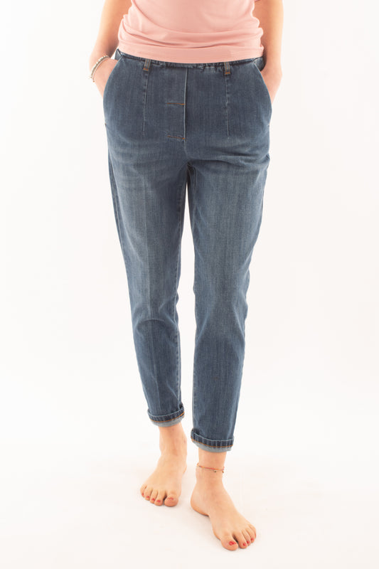 Jeans con risvolto da Donna Susy mix - Jeans