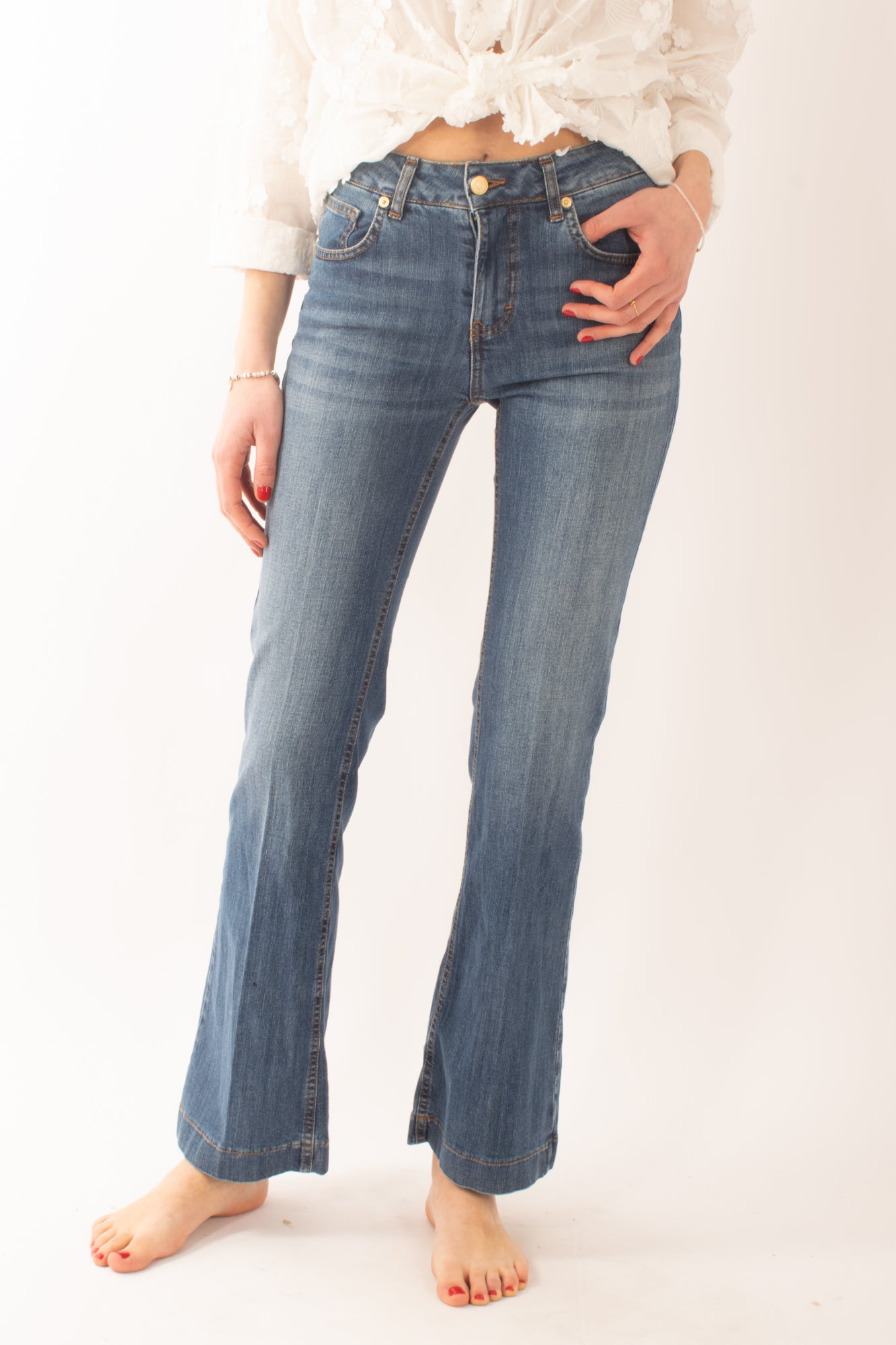 Jeans a zampetta da Donna Susy mix - Jeans