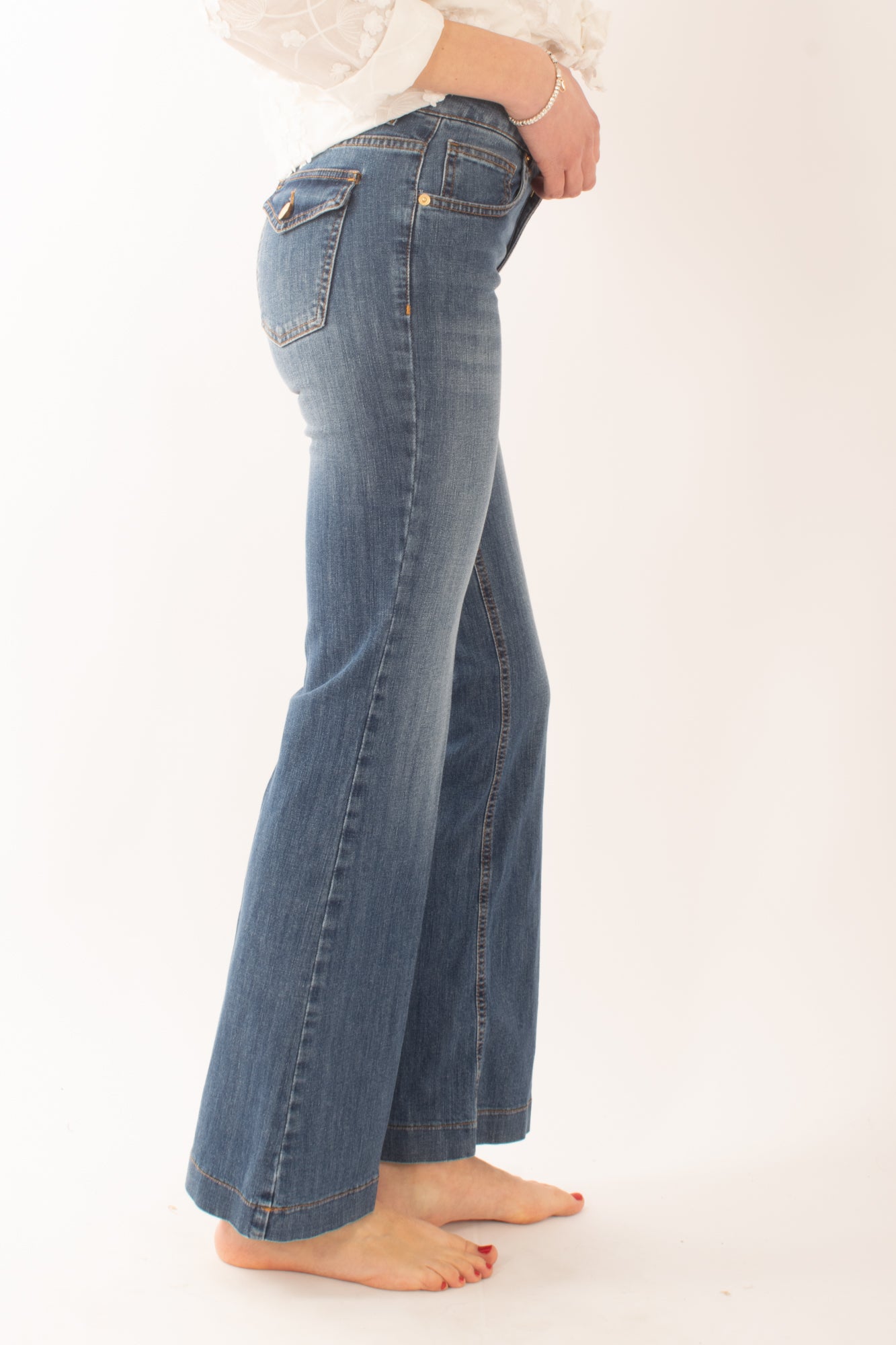 Jeans a zampetta da Donna Susy mix - Jeans