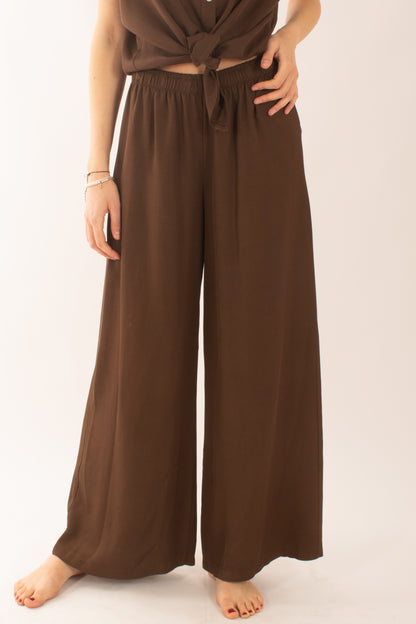 SUSY MIX Pantalone a palazzo da Donna Susy mix - Caffe' Caffe'