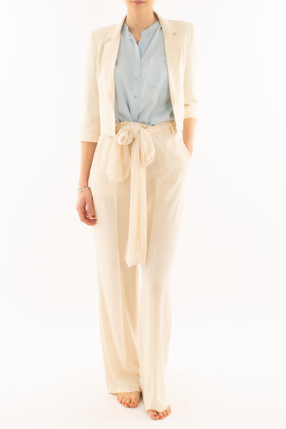 Giacca corta aperta da Donna Susy mix elite - Burro