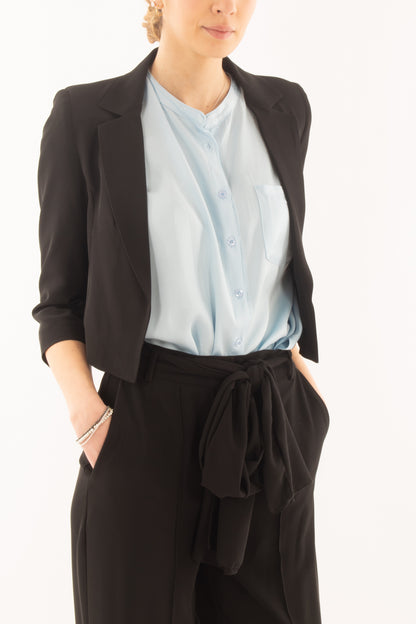 Giacca corta aperta da Donna Susy mix elite - Nero